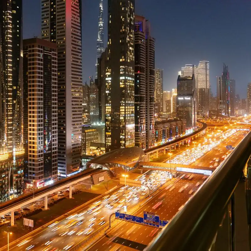 Sheikh Zayed Road Location