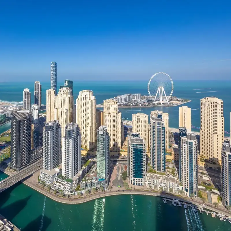Dubai Waterfront Banner
