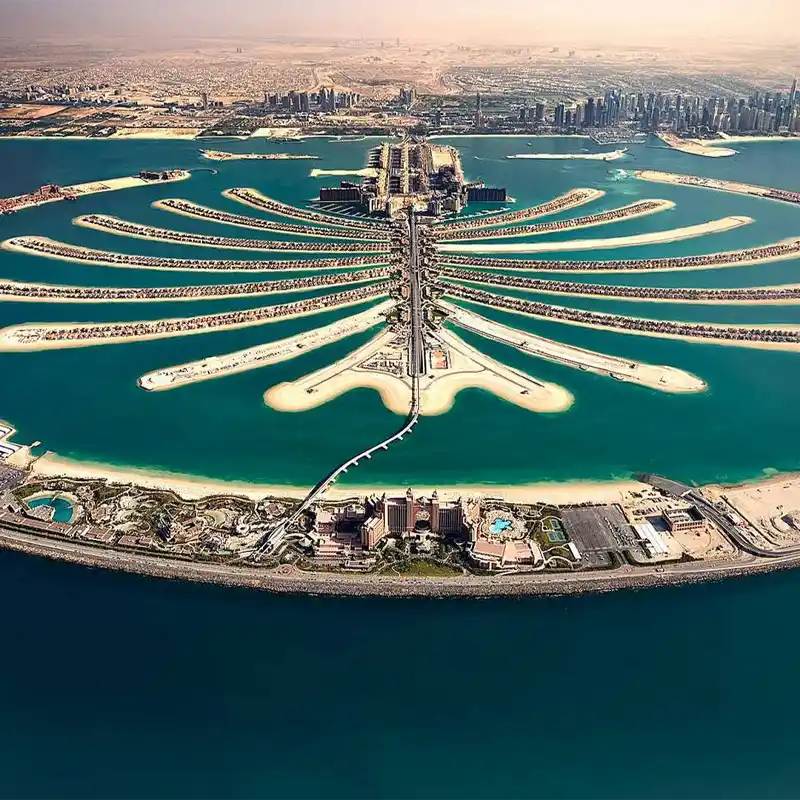 Palm Jumeirah Location
