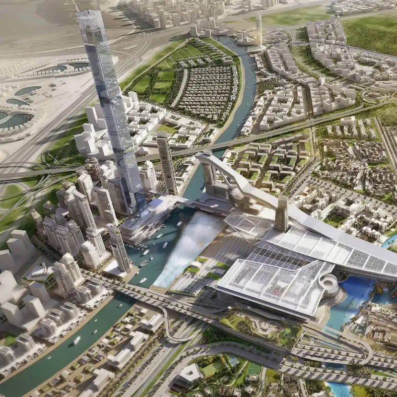 Mohammed Bin Rashid City Banner