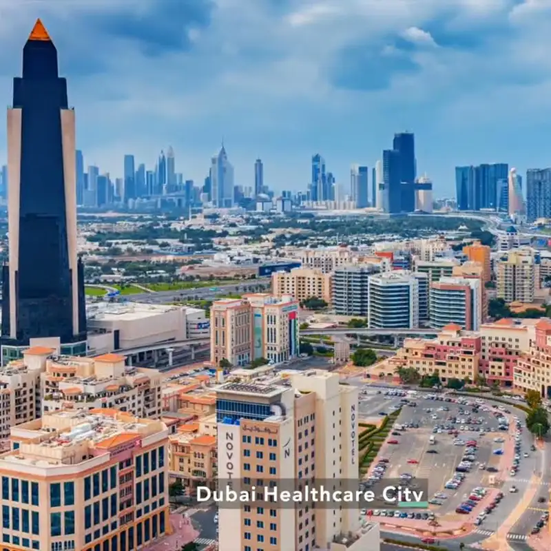 Dubai Healthcare City Location