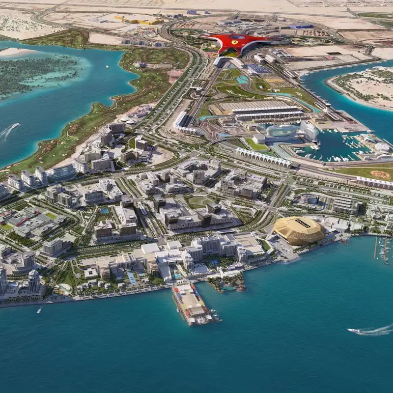 Yas Island Banner