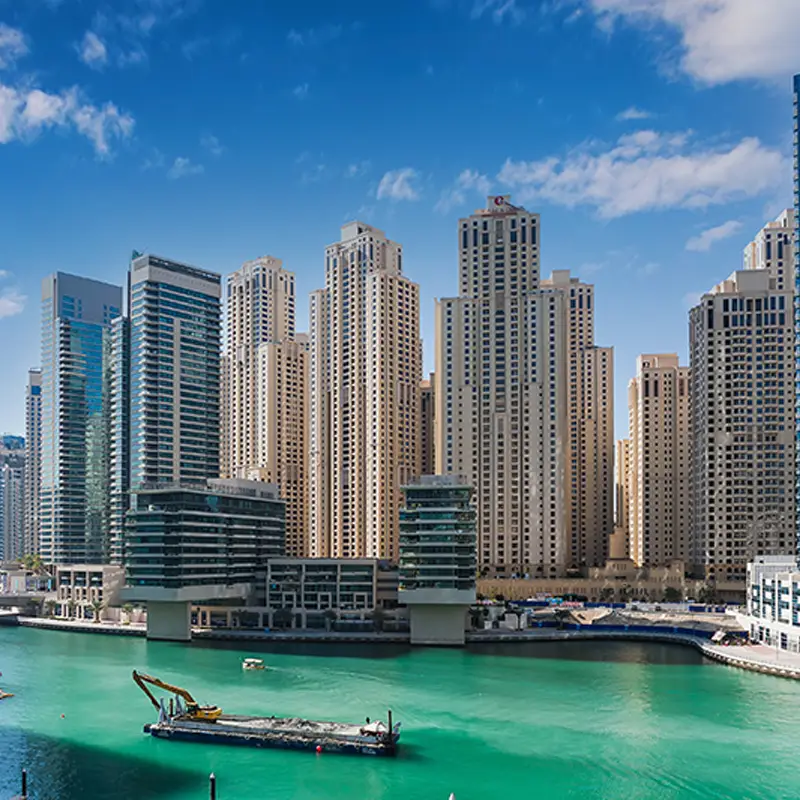 Dubai Marina Banner
